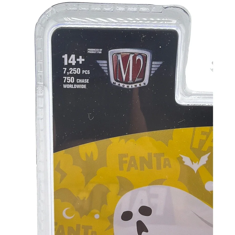 M2 Machines 1964 Dodge A100 Panel Van Fanta Halloween Yellow New Limited Edition